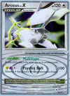 Image de la carte Arceus LV.X 96/99