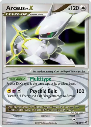 Arceus LV.X 96/99