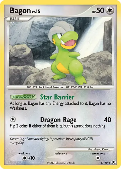 Carte Pokémon Bagon SH10/99 — Arceus