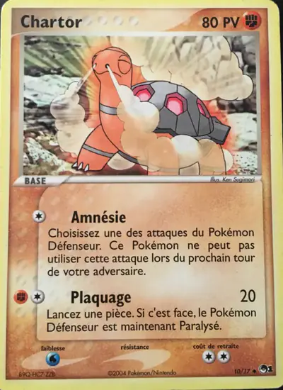 Image de la carte Pokemon Chartor 10/17