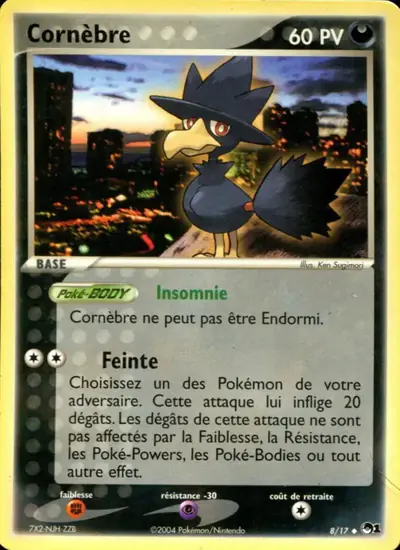 Image de la carte Pokemon Cornèbre 8/17