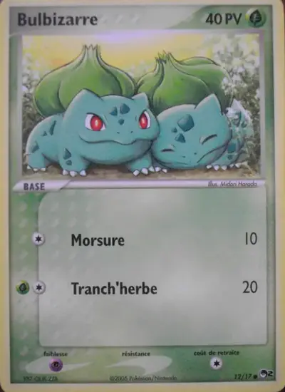 Image de la carte Pokemon Bulbizarre 12/17