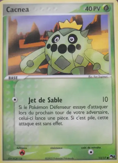 Image de la carte Pokemon Cacnea 13/17