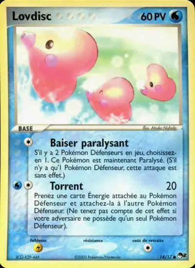 Image de la carte Pokemon Lovdisc 14/17
