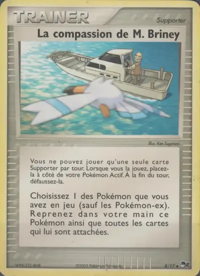 Image de la carte Pokemon La compassion de M. Briney 8/17