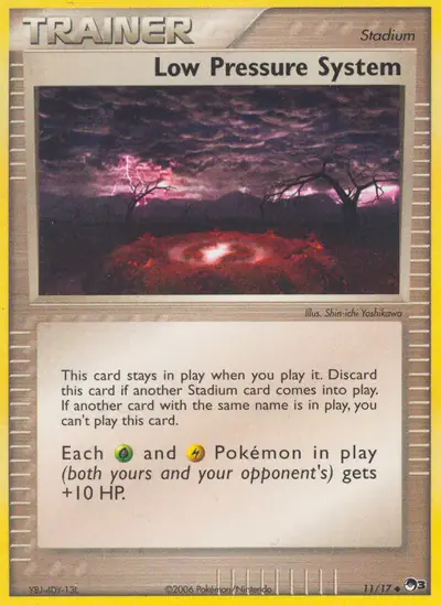 Image de la carte Pokemon Système à basse pression 11/17