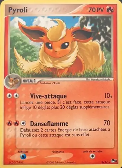 Image de la carte Pokemon Pyroli 2/17