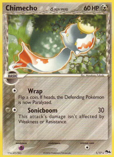 Image de la carte Pokemon Chimecho δ 1/17