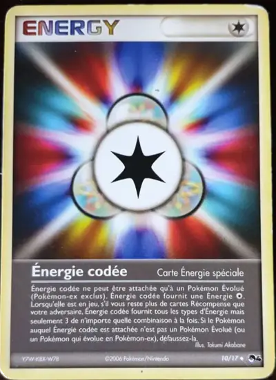 Image de la carte Pokemon Énergie codée 10/17