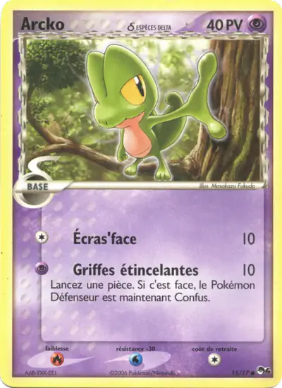 Image de la carte Pokemon Arcko δ 15/17