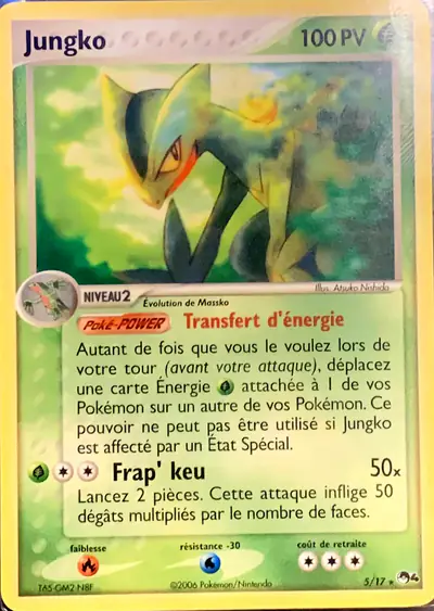 Image de la carte Pokemon Jungko 5/17