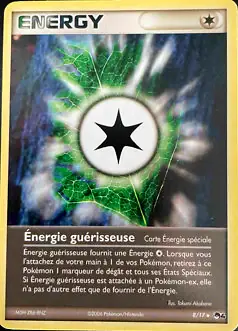 Image de la carte Pokemon Énergie guérisseuse 8/17