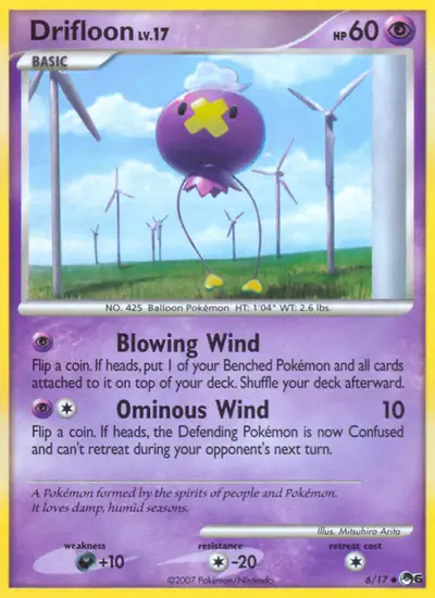 Image de la carte Pokemon Drifloon 6/17
