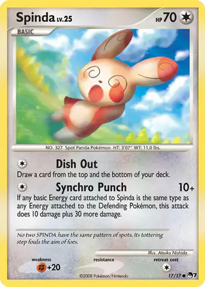 Spinda 17/17