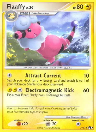 Image de la carte Pokemon Flaaffy 7/17