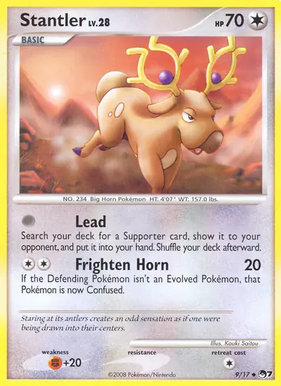 Image de la carte Pokemon Stantler 9/17