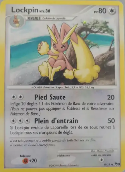 Image de la carte Pokemon Lopunny 9/17