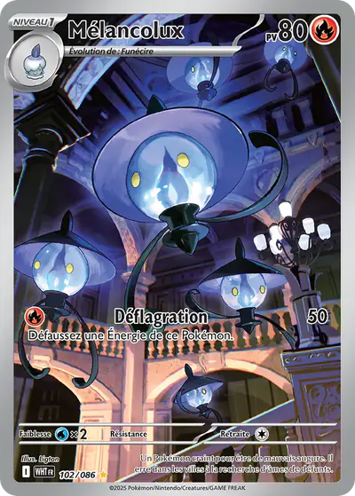 Image de la carte Pokemon Mélancolux 102/86