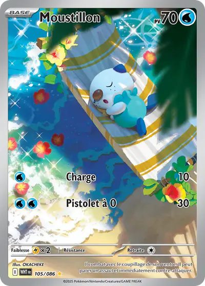 Image de la carte Pokemon Moustillon 105/86