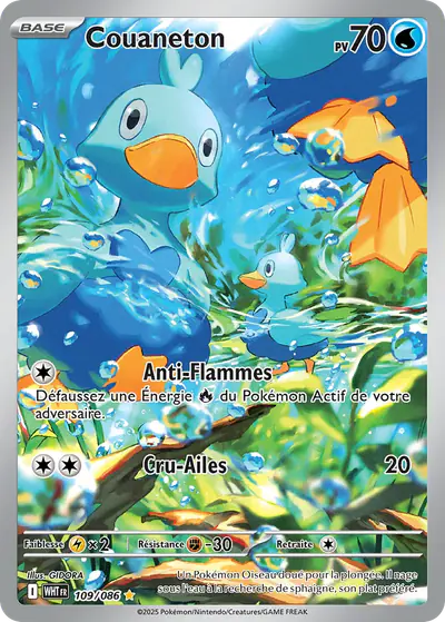 Image de la carte Pokemon Couaneton 109/86
