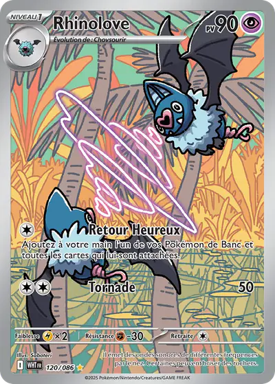 Image de la carte Pokemon Rhinolove 120/86