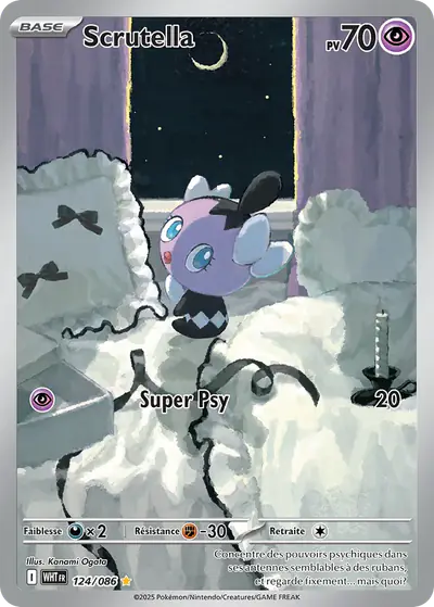 Image de la carte Pokemon Scrutella 124/86