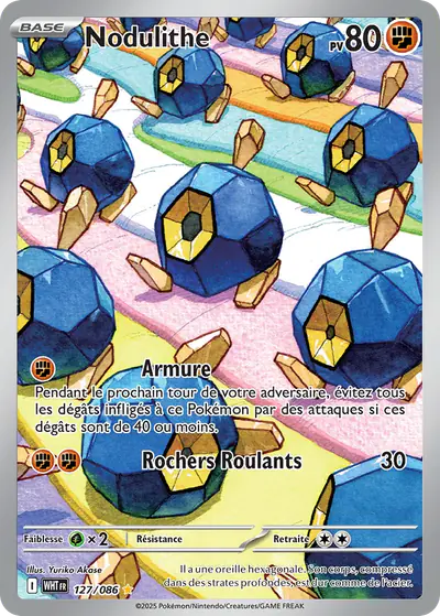 Image de la carte Pokemon Nodulithe 127/86