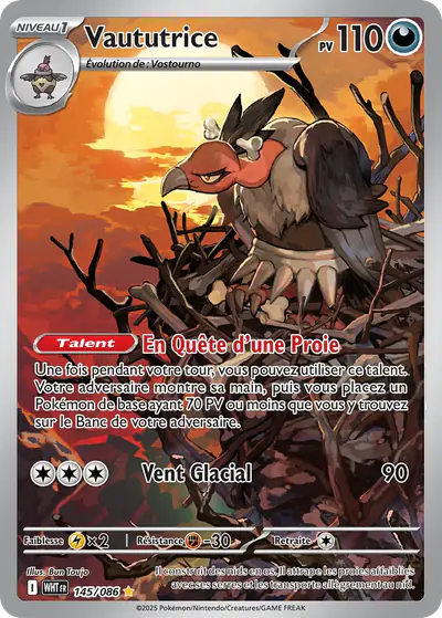 Image de la carte Pokemon Vaututrice 145/86