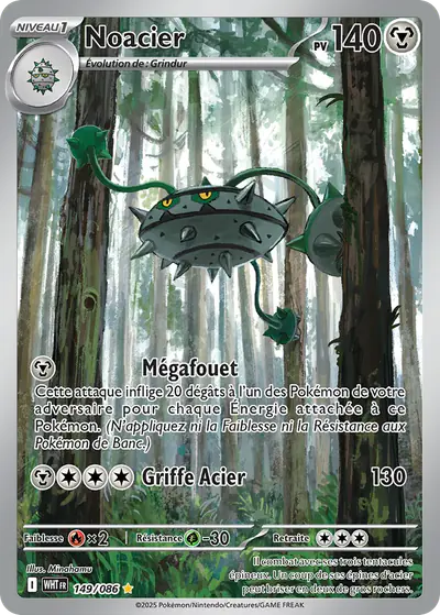 Image de la carte Pokemon Noacier 149/86
