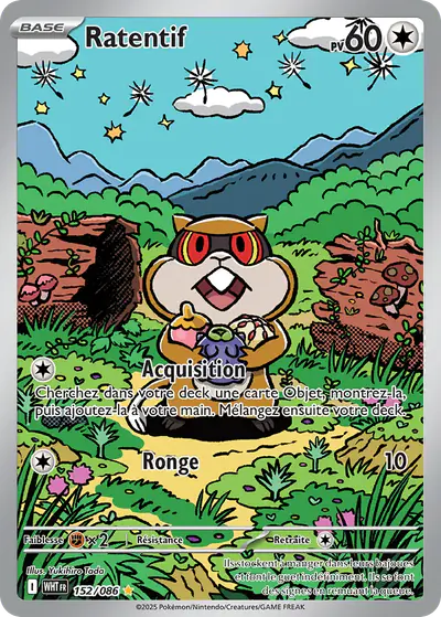 Image de la carte Pokemon Ratentif 152/86