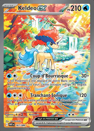 Keldeo ex 167/086
