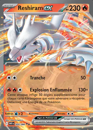 Reshiram ex 020/086