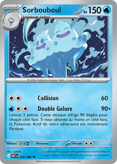 Image de la carte Pokemon Sorbouboul 029/86