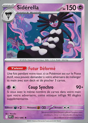 Sid&eacute;rella 043/086