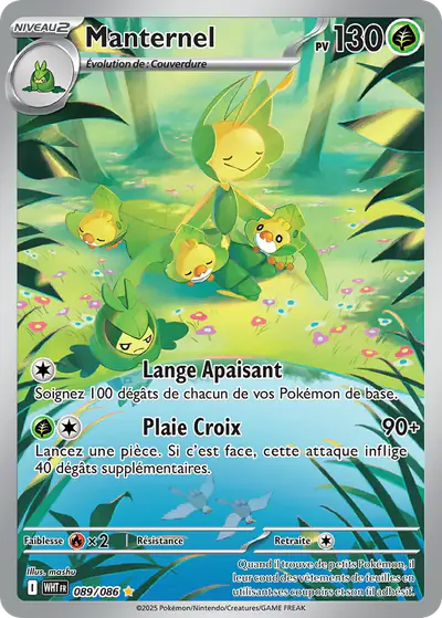 Image de la carte Pokemon Manternel 089/86