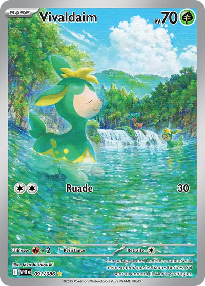 Image de la carte Pokemon Vivaldaim 091/86