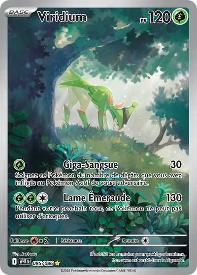 Image de la carte Pokemon Viridium 095/86
