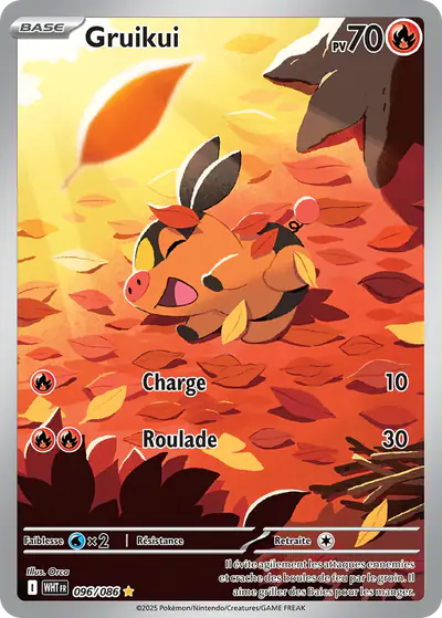 Image de la carte Pokemon Gruikui 096/86