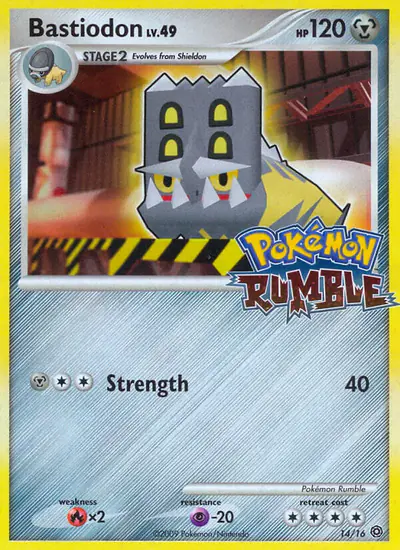 Image de la carte Pokemon Bastiodon 14/16