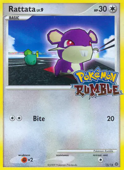 Image de la carte Pokemon Rattata 15/16