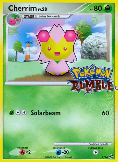 Image de la carte Pokemon Ceriflor 2/16