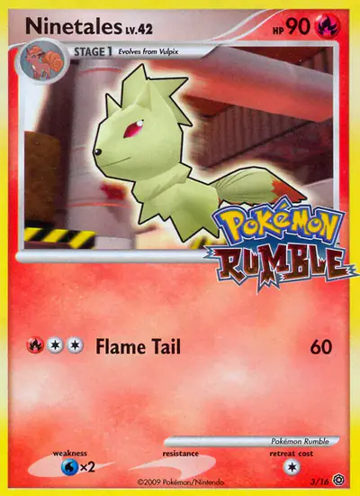 Image de la carte Pokemon Feunard 3/16