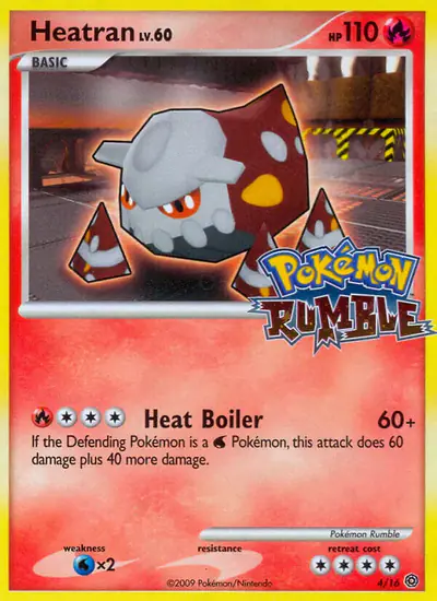 Image de la carte Pokemon Heatran 4/16