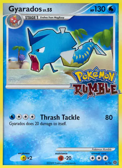 Image de la carte Pokemon Léviator 6/16