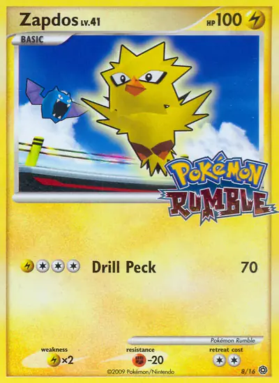 Image de la carte Pokemon Électhor 8/16
