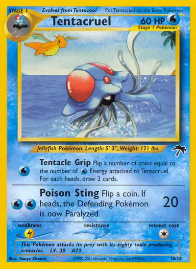 Image de la carte Pokemon Tentacruel 10/18
