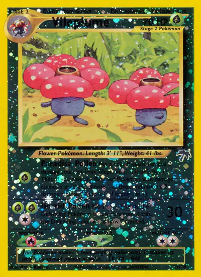 Image de la carte Pokemon Vileplume 17/18