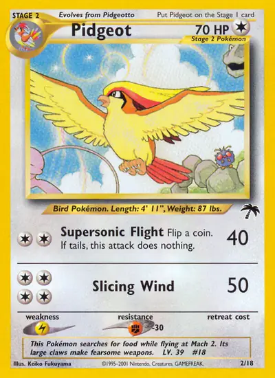 Image de la carte Pokemon Roucarnage 2/18