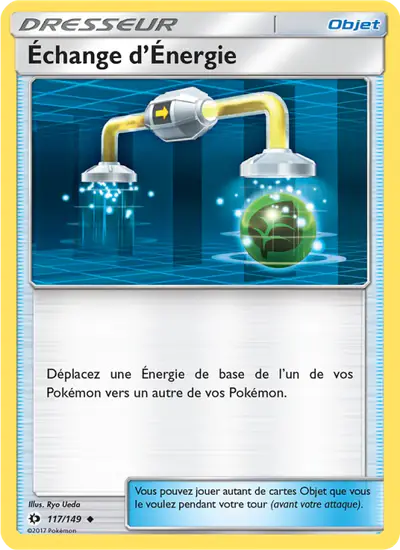 Image de la carte Pokemon Échange d'Énergie 117/149