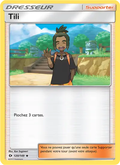 Image de la carte Pokemon Tili 120/149